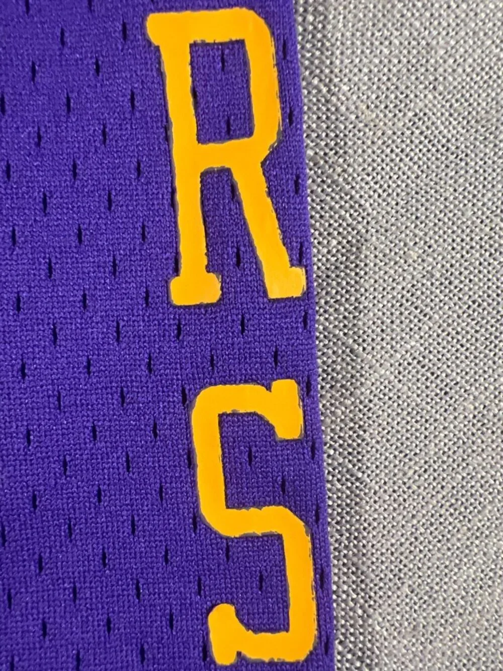 Mitchell & Ness Los Angeles Lakers Hardwood Classics Reload Swingman Shorts Smal - Picture 2 of 6